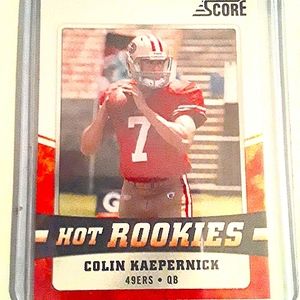 Colin Kaepernick Rookie Card RED HOT